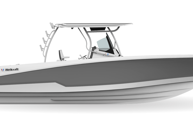 Un bateau de la marque Wellcraft
