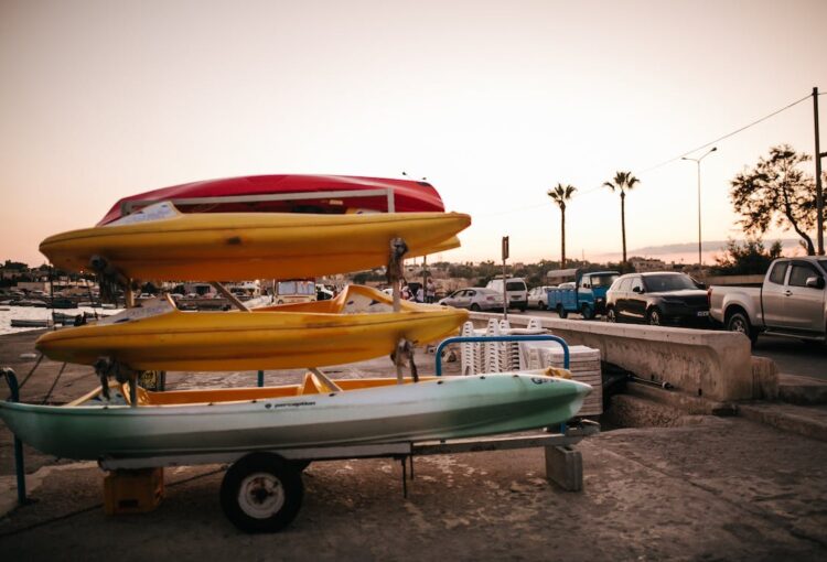 remorrque de bateau