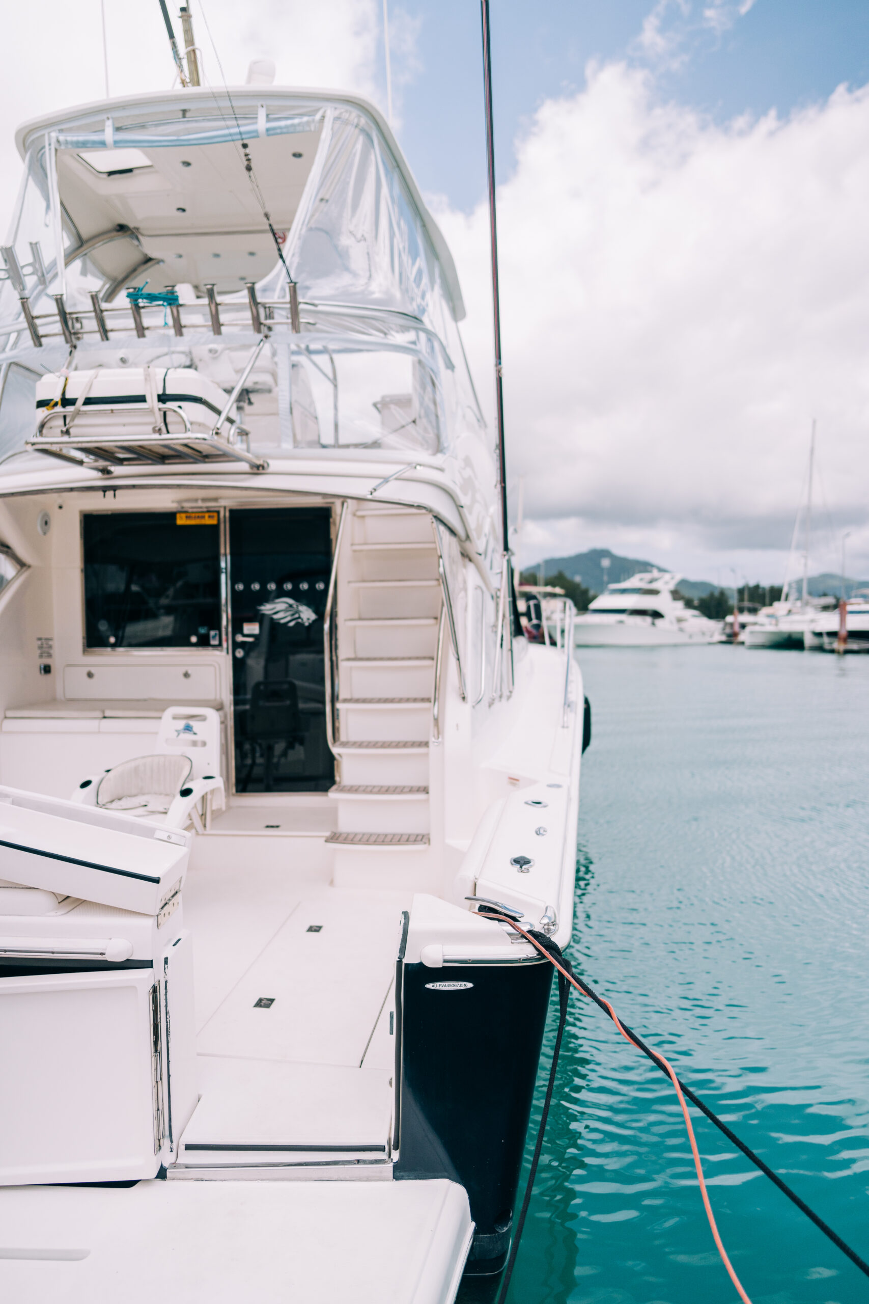 Riviera 45 open fly bridge 2016